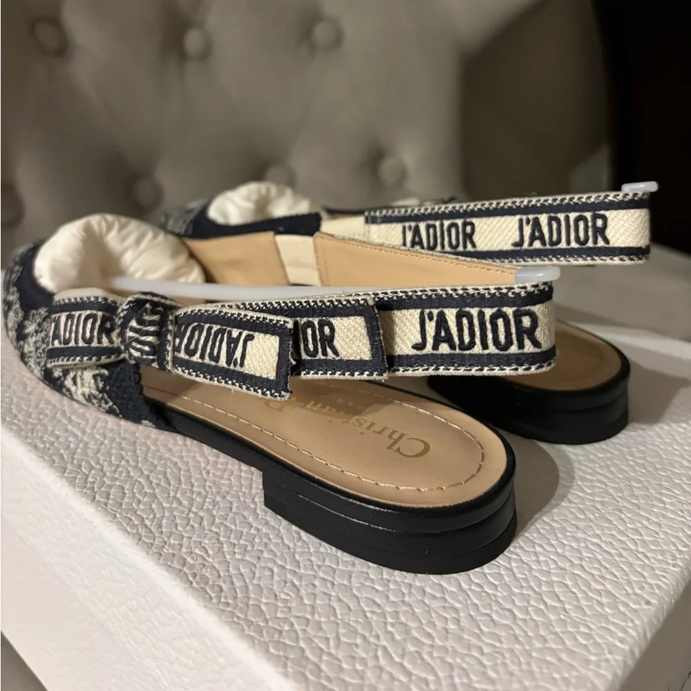 J’aDIOR slingback flat size 35 NWT - Picture 2 of 6